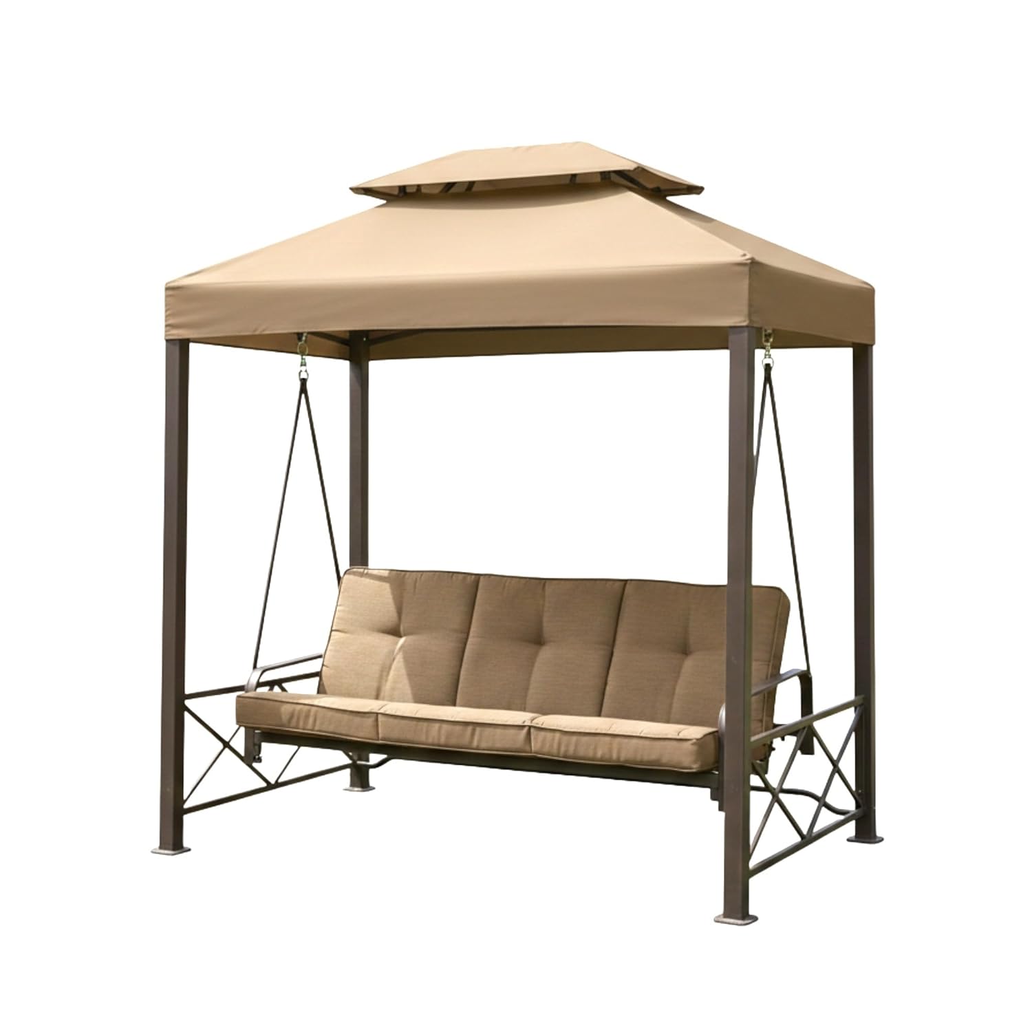 Outdoor Furniture Gazebo - Durable Replacement Canopy Top Cover for