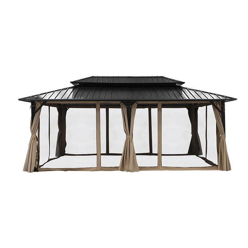 Factory Direct 2026 Double Met - Outdoor Furniture Gazebo review and price