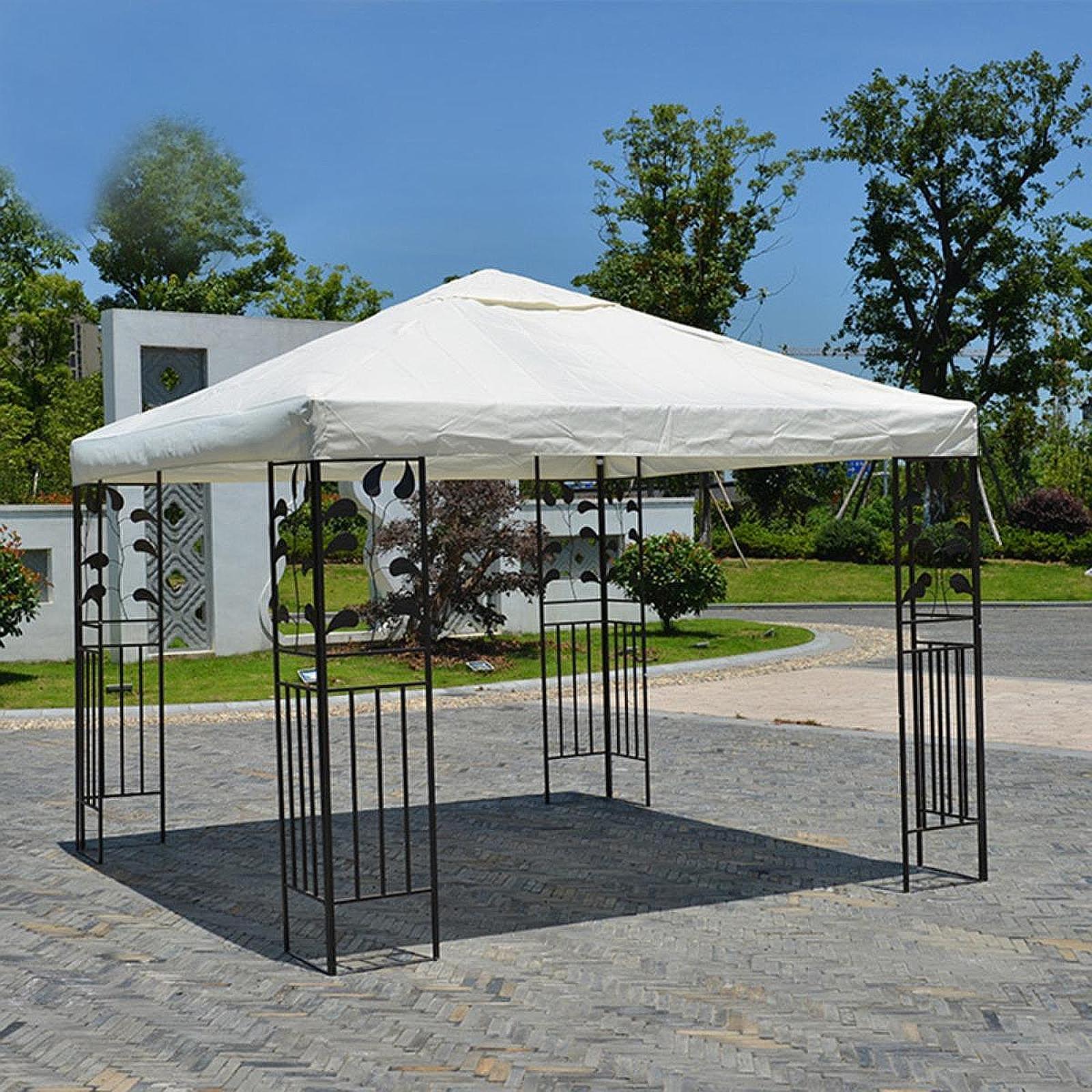 Canopy Top Cover with Air Vent - Outdoor Furniture Gazebo review and price