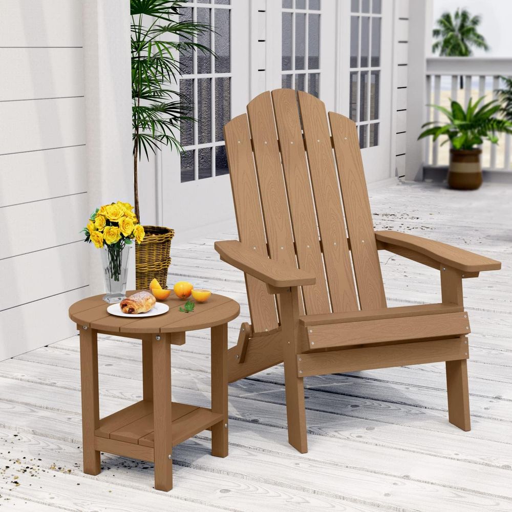 Outdoor 18 Inch Side Table wit - Outdoor Furniture Patio review and price