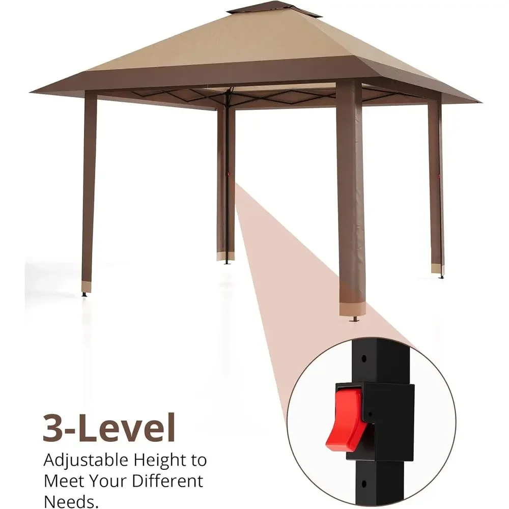 13x13 Outdoor Gazebo with Mesh - Outdoor Furniture Gazebo review and price