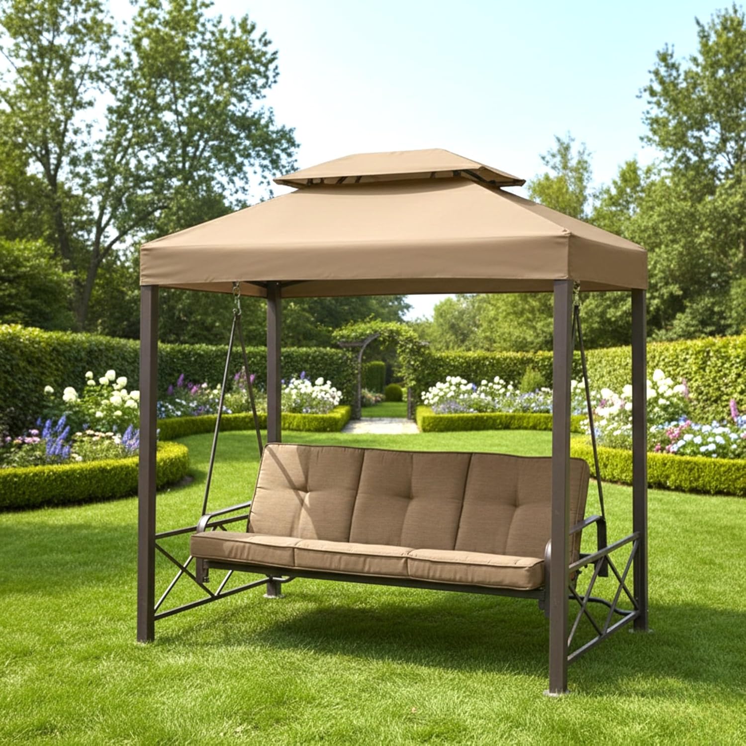 Durable Replacement Canopy Top - Outdoor Furniture Gazebo review and price