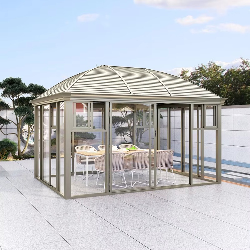 Freestanding Sunrooms Glass Ho - Outdoor Furniture Gazebo review and price