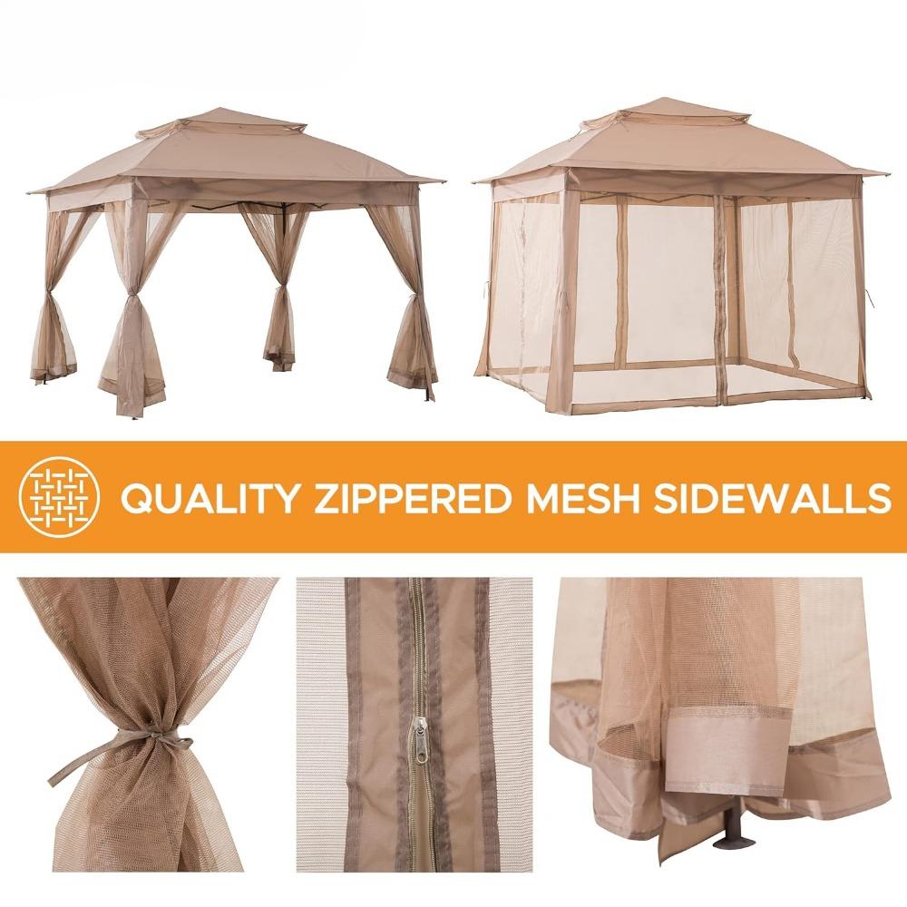 Modern 11x11 Ft. Pop-Up Instan - Outdoor Furniture Gazebo review and price