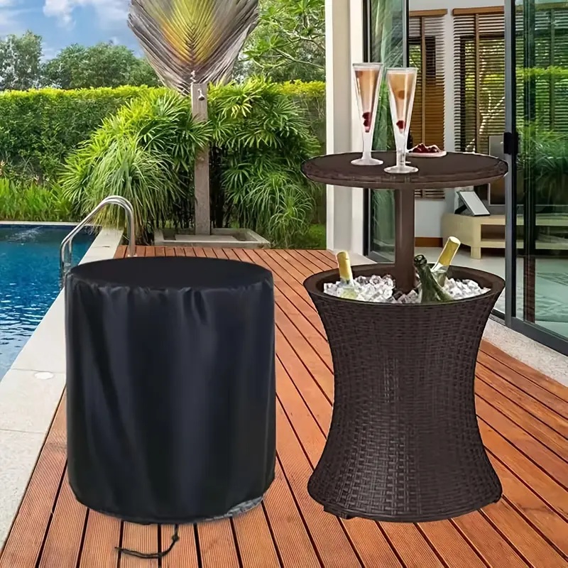 Outdoor Woven Table Cover，Pati - Outdoor Furniture Patio review and price