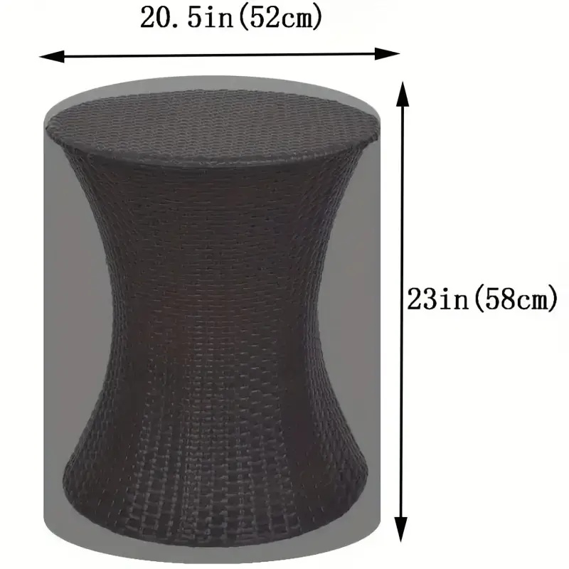 Outdoor Woven Table Cover，Pati - Outdoor Furniture Patio review and price